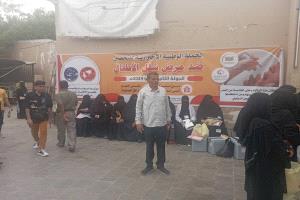 أمين محلي الشيخ عثمان يدشن الحملة الوطنية ضد شلل الأطفال