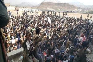 الحوثيون يدفعون بتعزيزات عسكرية كبيرة إلى هذه المحافظة 
