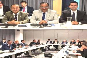 الجمارك تشارك في إجتماعات برنامج الأمن البحري حول اليمن في بروكسل