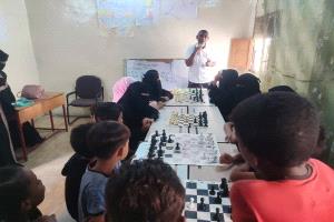 اتحاد أبين للشطرنج يفتتح مركزا تدريبيا بمقر مؤسسة البركة بخنفر 