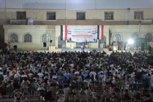 مقاومة مديريات شرق صنعاء تنظم مهرجانًا جماهيريًا بمأرب لدعم الجيش والأمن