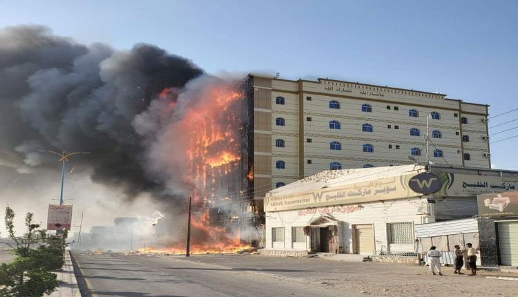 بيان توضيحي حول حريق فندق قيد الإنشاء في مدينة عتق