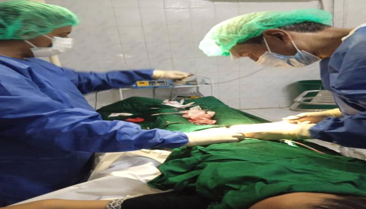 ثالث عملية جراحية يجريها مستشفى الشهيد صلاح ناصر بالمحفد