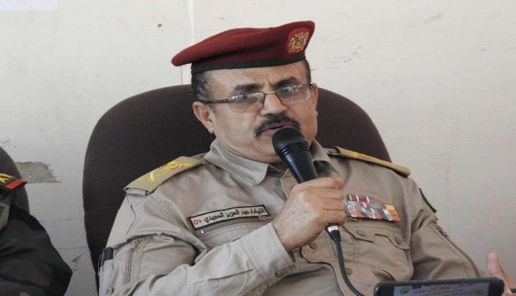 مصادر محلية : اصابة  قائد عسكري بقصف للحوثيين بتعز