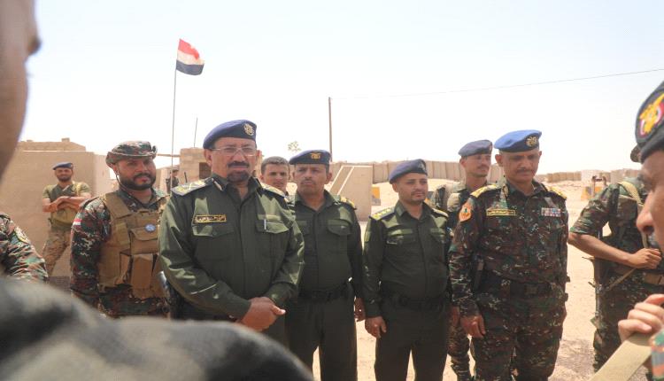 اللواء يحيى حُميد والعميد الصبري يزوران المواقع والنقاط الأمنية بمناسبة عيد الأضحى المبارك 
