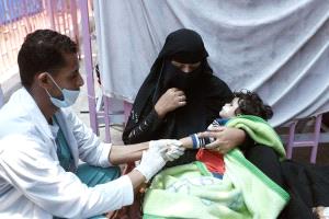 تسجيل 63 ألف حالة إصابة بالكوليرا في 20 محافظة يمنية
