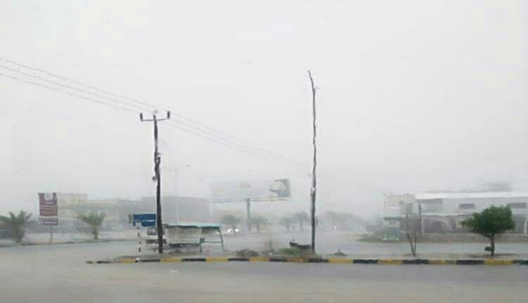 الارصاد يتوقع هطول امطار على 20 محافظة يمنية خلال الساعات القادمة