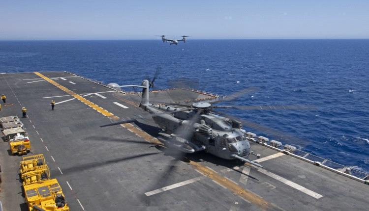 القوات الأمريكية تدمر طائرة مسيّرة حوثية في البحر الأحمر
