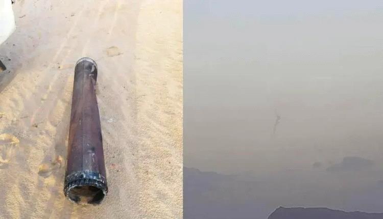 انفجار صاروخ حوثي في سماء الوادي بمأرب

