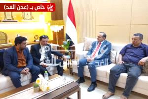 وزير الصحة والسكان يلتقي مدير مكتب الصحة باحور