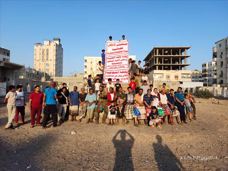 وقفة احتاج الأهالي: المنصورة حي عبدالعزيز