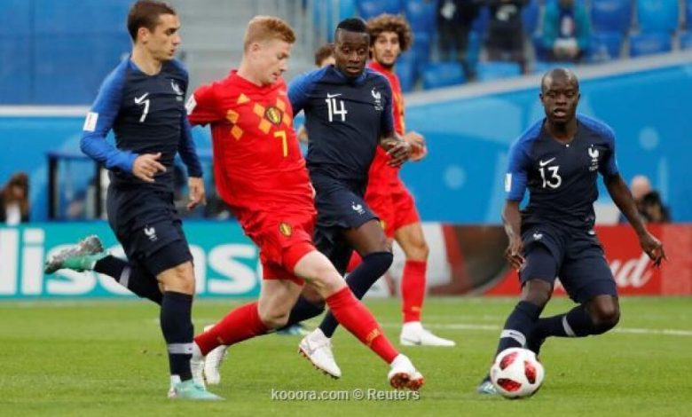 كأس العالم 2018..رأسية أومتيتي تقود الديوك الفرنسية لنهائي المونديال