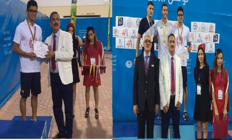 إنجاز غير مسبوق للرياضة اليمنية .. مختار يعانق أول برونزية عربية لليمن في السباحة