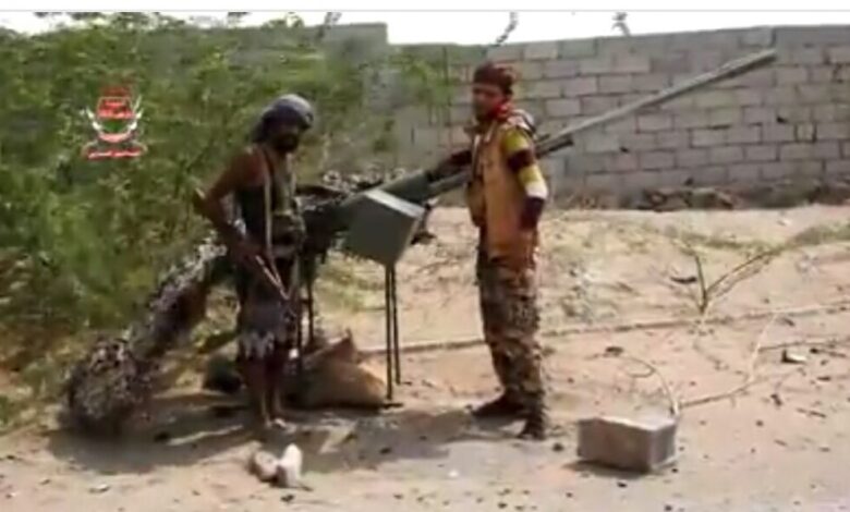 ألوية العمالقة تكشف عن أسلحة تمويه تستخدمها مليشيات الحوثي في الحديدة..( فيديو )