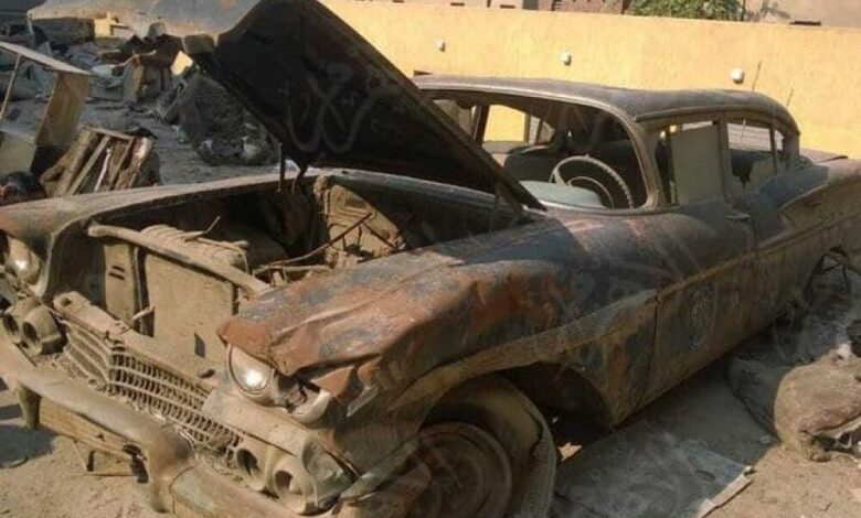 سيارة عبد الناصر تعود إلى الحياة (صور)