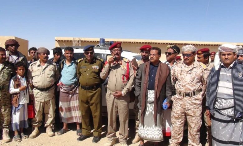 حفل استقبال لدفعة جديدة  من قوات الشرطة العسكرية بشبوة