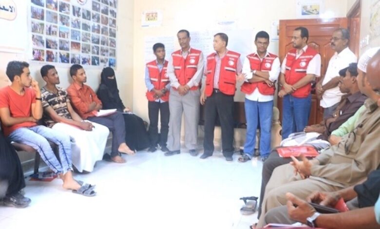بدء الدورة التنشيطية الثالثة في مجال الاسعافات الاولية لمتطوعي ومتطوعات الاستجابة السريعة للطوارئ بجمعية الهلال الاحمر اليمني بحضرموت