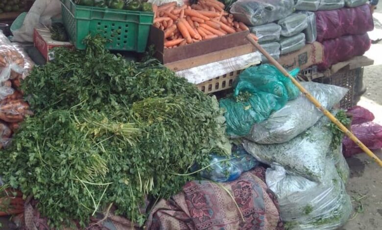 تقرير: المواطنون في لحج وعدن لا نستطيع مجاراة حمى ارتفاع أسعار المواد الغذائية والخضروات والفواكه
