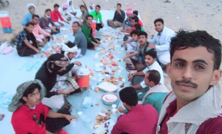 اتحاد طلاب الواحدي بشبوة يقيم وجبة افطار طلابية للعام الخامس على التوالي