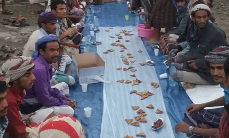 ابين:المجلس الانتقالي بجيشان يقيم امسية رمضانية شعرية