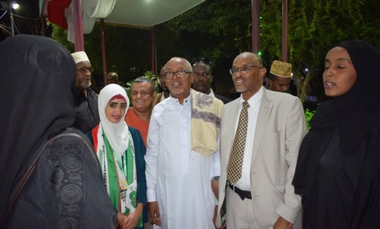 الوفد اليمني يشارك بأميسة احتفالية لاستقلال أرض الصومال ال26