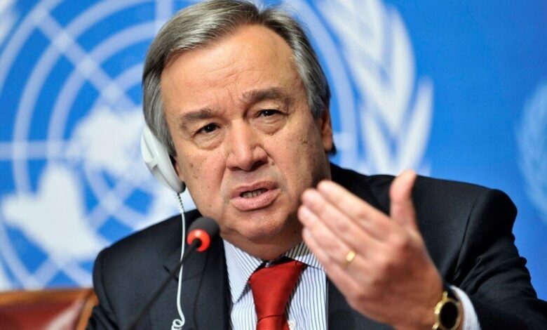 أمين عام الأمم المتحدة يؤكد للرئيس هادي أن مبعوثه سيتصرف "بشكل متوازن"