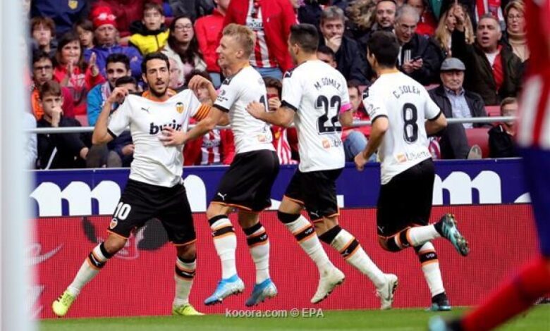 أتلتيكو مدريد يُهدر الفوز أمام فالنسيا