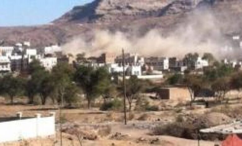 "الضالع" مقتل رجل وابنته نتيجة قصف عشوائي حوثي على قرى قعطبة