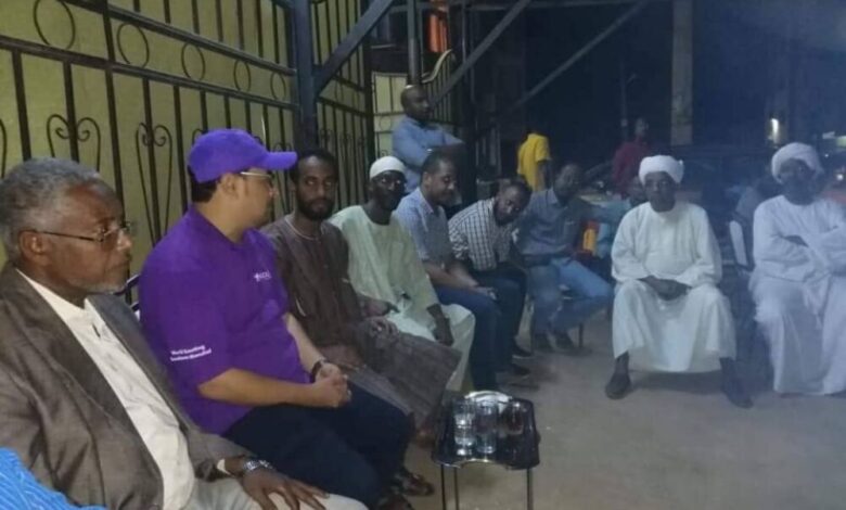مشعل الداعري يمثل اللجنة الكشفية العربية في عزاء رئيس جمعية الكشافة السودانية
