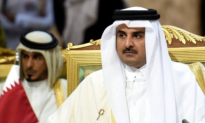 أمير قطر يتلقى دعوة من الملك سلمان للمشاركة في القمة الخليجية بالرياض