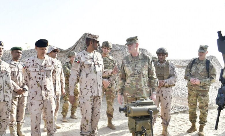 انطلاق مناورات "الاتحاد الحديدي 12 المشتركة بين القوات البرية الإماراتية والجيش الأمريكي