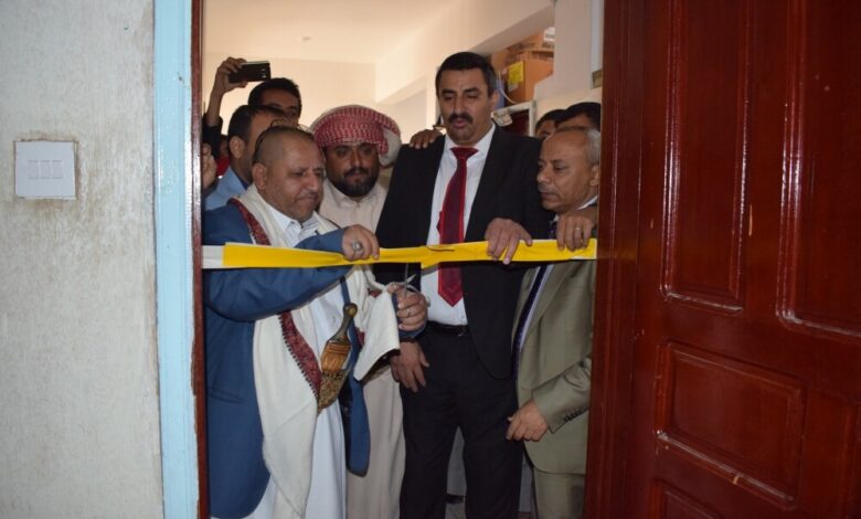 صنعاء :الهلال الأحمر اليمني يفتتح قسم الأشعة في المركز الصحي بيت الحنمي