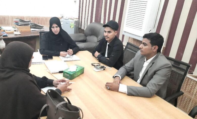 حكومة شباب وأطفال اليمن تلتقي بمدير مستشفى الصداقة بعدن للتأكد من صحة الشائعات المنتشرة حول الحجر الصحي
