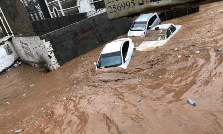 مصادر طبية : حالتي وفاة بسبب الامطار في عدن