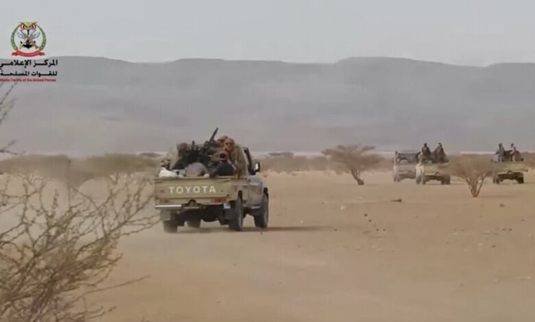 الجيش اليمني يسيطر على معسكر اللبنات في الجوف