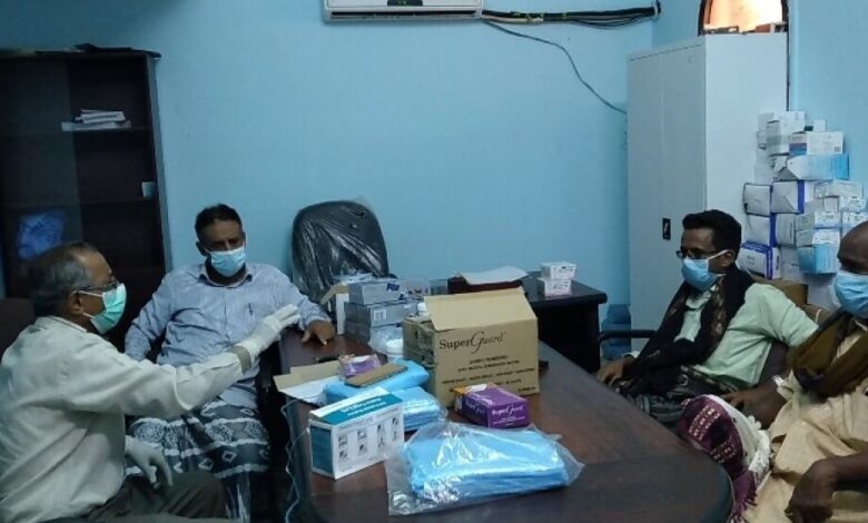 مدير الصحة بأبين يتفقد مركز العزل الصحي بعاصمة المحافظة ومستشفى زنجبار وهيئة الرازي