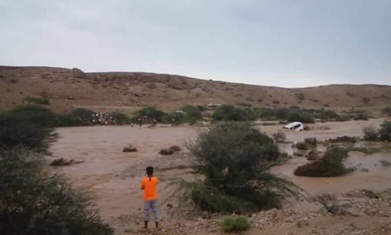وفاة وكيل بوزارة الصحة غرقاً بسيول الأمطار بحضرموت (صورة)