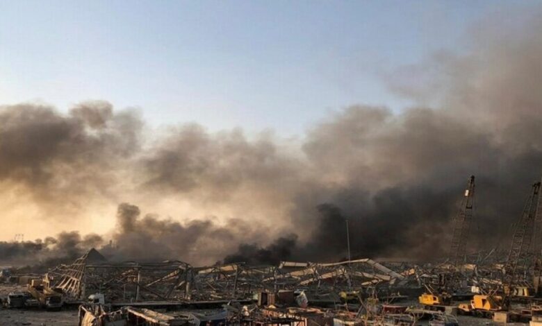 الكشف عن سبب الانفجار الضخم في العاصمة اللبنانية "بيروت"