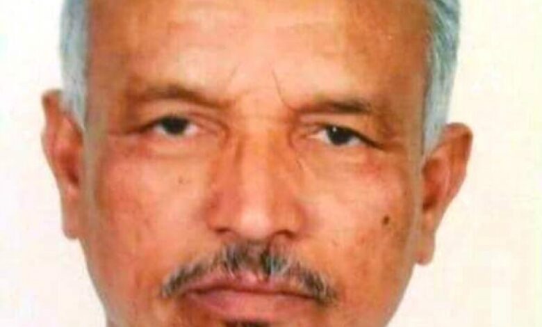 فضيلة القاضي العامري يعزي في وفاة الشيخ  خالد حسين الكثيري