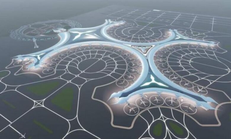 بالصور: تصميم مطار دولي في اليمن وفق معايير حديثة