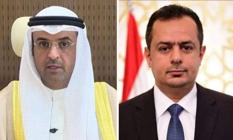 رئيس الوزراء الدكتور معين عبدالملك يتلقى اتصالاً هاتفياً من أمين عام مجلس التعاون الخليجي