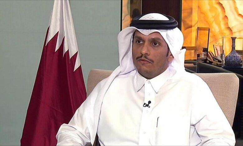 وزير خارجية قطر: نقيم بعض العلاقات مع إسرائيل