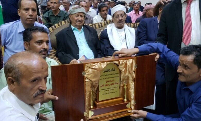 العاصمة عدن تشهد حفل تكريم المناضل الأكتوبري "عبدالله مطلق" قائد جبهة حالمين