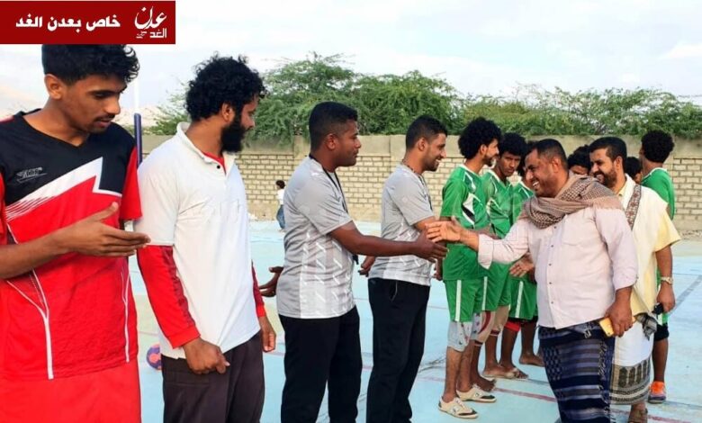 انطلاق تصفيات دوري كرة اليد بحضور وكيل محافظة أبين الحمزة