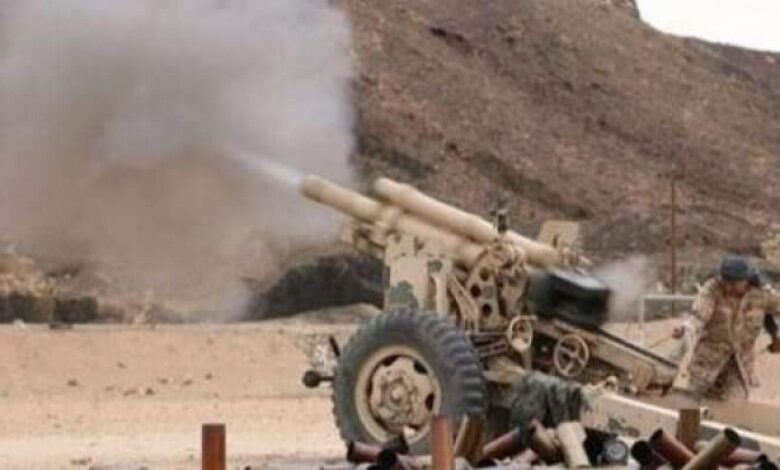 تدمير مخزن أسلحة وعربات تابعة لميليشيا الحوثي في جبهة صرواح