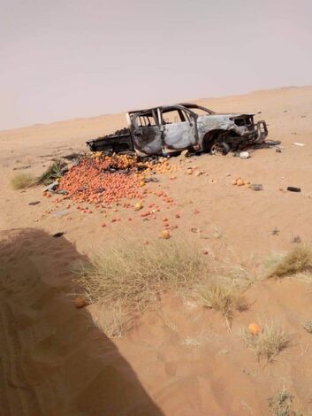 اصابة مواطن بانفجار لغم ارضي زرعته مليشيات الحوثي الارهابية بالجوف