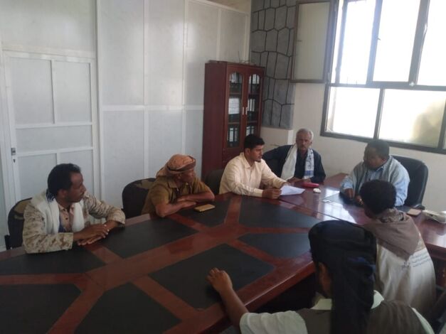 عكف يلتقي اللجنة المجتمعية بمنطقة دهل احمد بزنجبار للتعرف على احتياجات المنطقة