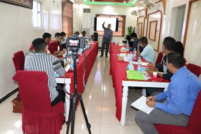 بدء تنفيذ برنامج تعزيز دور الامن المحلي في عدن بورشة تدريب الميسرين والوسطاء المجتمعيين