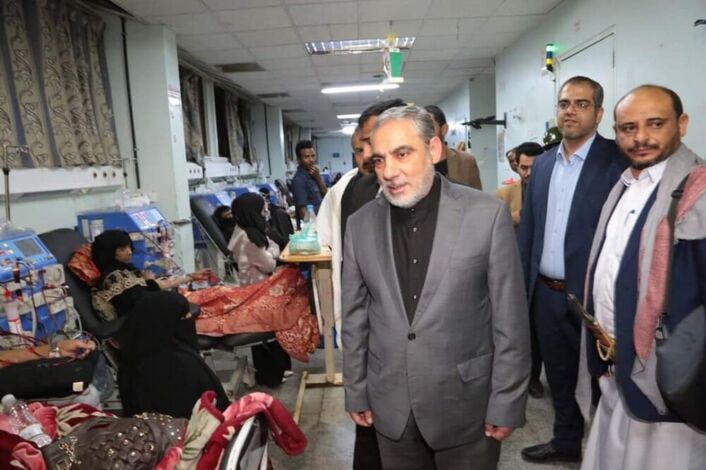 غضب يمني من زيارة ايرانية لمستشفى نساء في صنعاء