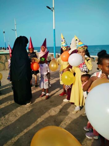 مكتب الأمل في محافظة أبين ينظم رحلات ترفيهية لأطفال مناطق حصن عطية والمسيمير وباجدار